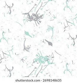 A monochrome abstract pattern with halftone grunge stripes and vertical lines. Ideal for covers, textiles, and digital backgrounds. Vector format.