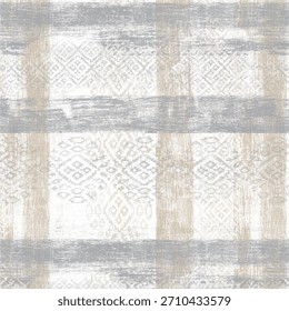 Un patrón abstracto monocromo con rayas grunge semitonos y líneas de Vertical. Ideal para fundas, textiles y fondos digitales. Formato de Vector.