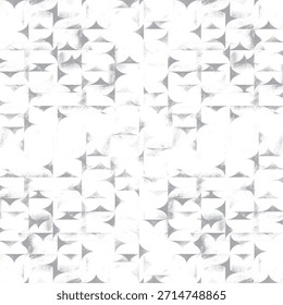A monochrome abstract pattern with halftone grunge stripes and vertical lines. Ideal for covers, textiles, and digital backgrounds. Vector format.