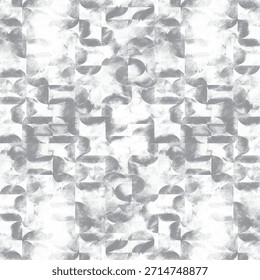 Um padrão abstrato monocromático com faixas grunge de meio-tom e linhas verticais. Ideal para capas, tecidos e fundos digitais. Formato de vetor.
