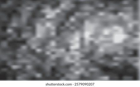 Monochrome Abstract Texture of Blurred Patterns, Creating a Grayscale Visual Puzzle with Subtle Light Variations Throughout the Composition