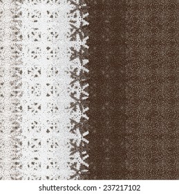 monochrome abstract texture with various motifs