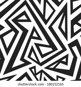 monochrome african seamless texture