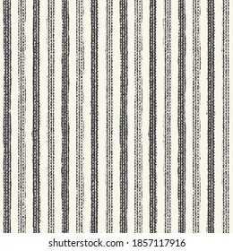Monochrome Alternating Stripes Seamless Pattern