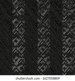 Monochrome ancient pattern with grunge effect