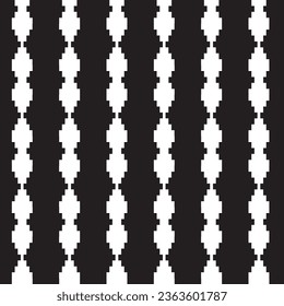 Monochrome Argyle fair isle seamless pattern design for knitwear, fashion textile, graphics