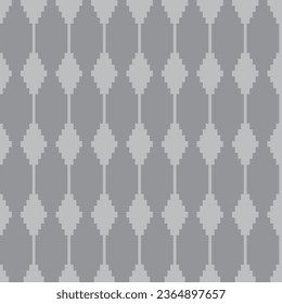 Monochrome Argyle fair isle seamless pattern design for knitwear, fashion textile, graphics