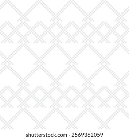 Monochrome Argyle fair isle seamless pattern design for knitwear, fashion textile, graphics
