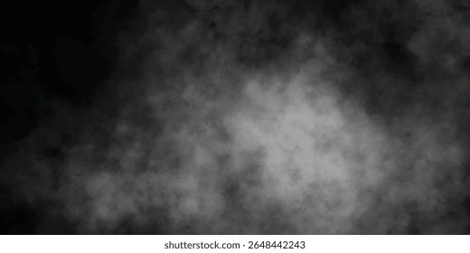 Fundo monocromático com neblina turva e espirais de vapor

