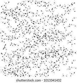 Monochrome background. Fantasy abstract texture. Chaotic picture rough crack, scratch of surface. Monochrome template for illustration art retro on wallpaper, paper, fabric. Vector illustration