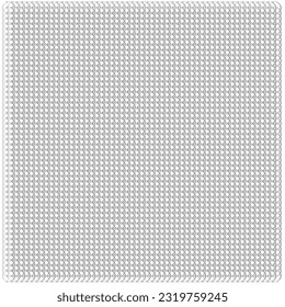 Monochrome background with fine geometric pattern. Abstract canvas texture. Vector design.