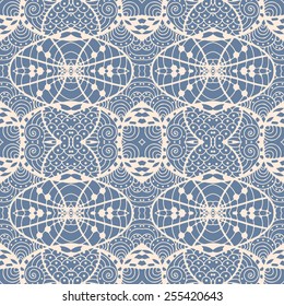 Monochrome background with a geometrical ornament.  Vector illustration  
