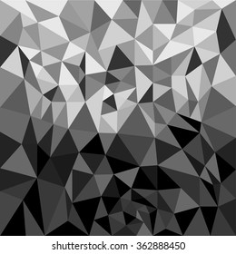 monochrome background in polygonal style