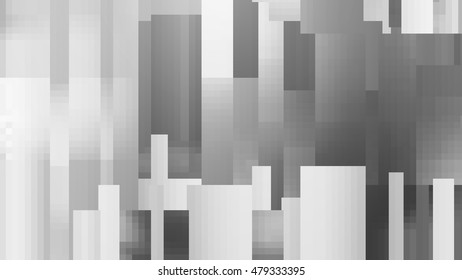 Monochrome background in shades of gray. Patterns of geometric shapes.