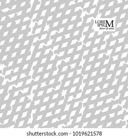 Monochrome background from straight lines. Vector