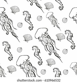 monochrome background underwater set