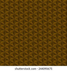 monochrome background or wallpaper pattern of brown triangles. can be tiled seamlessly. each color in separate layer, easy to change.