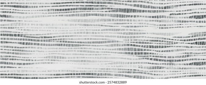 Monochrome background with wavy lines, featuring a grayscale color scheme. The background has a textured, striped pattern in gray tones. Grunge texture background vector. Gray background.