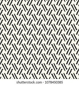 Monochrome Basket Weave Textured Pattern