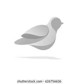 monochrome bird