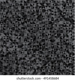 Monochrome Black Mosaic