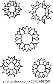 monochrome black and white floral pattern DNR Style 2
