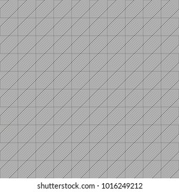 monochrome black and white geometric pattern. small girds and lines vertical horizontal texture. wallpaper concept. vector background