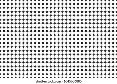 monochrome black and white pentagons repeat pattern . wallpaper design concept. vector geometric 
background