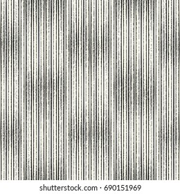 Monochrome Bleached Striped Subtle Check Pattern