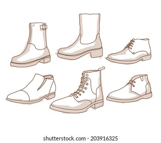 Monochrome boots