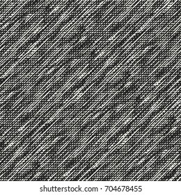 Monochrome Broken Flecked Stripes Pattern