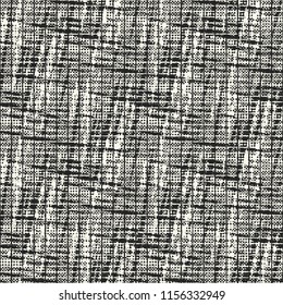 Monochrome Broken Mesh Textured Pattern