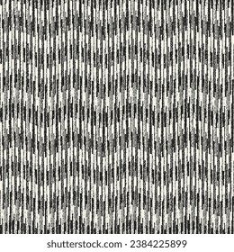 Monochrome Brushed Distressed Textured Chevron Pattern