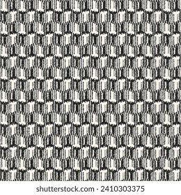 Monochrome Brushed Grain Textured Pattern