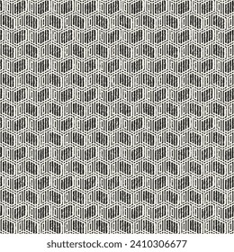 Monochrome Brushed Grain Textured Pattern