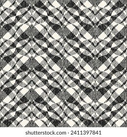 Monochrome Brushed Grain Textured Pattern	