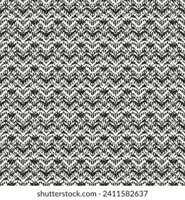 Monochrome Brushed Grain Textured Pattern