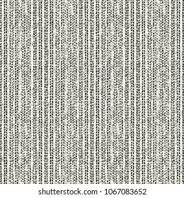 Monochrome Brushed Herringbone Stripe Pattern