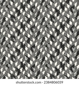 Monochrome Brushed Mottled Textured Pattern