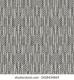 Monochrome Brushed Subtle Chevron Pattern