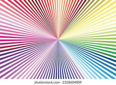 Monochrome burst stripe pattern, vector illustration.