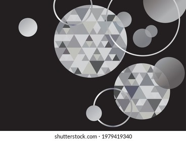 Monochrome business image background design