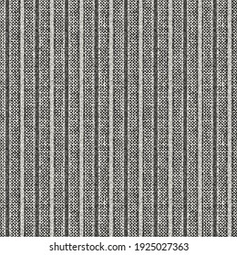 Monochrome Canvas Textured Irregularly Striped Pattern