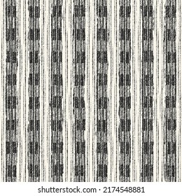 Monochrome Canvas Textured Striped Pattern