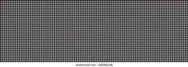 Fondo monocromo a cuadros. Textura de cuadrícula sin problemas. Doodle para tu bandera