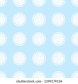 Monochrome Citrus slices seamless pattern. Citrus fruit background. juicy fresh background