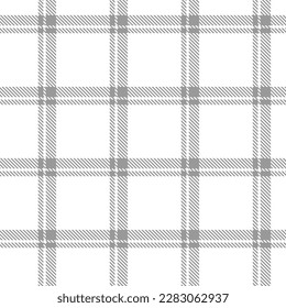 Monochrome Classic Plaid textured seamless pattern for fashion textiles and graphics