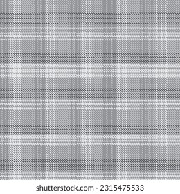 Monochrome Classic Plaid textured seamless pattern for fashion textiles and graphics