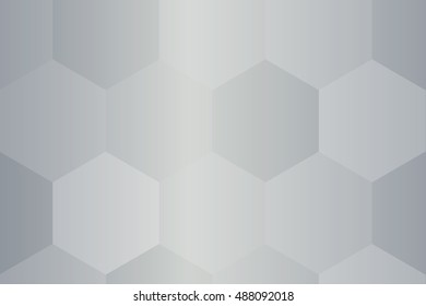monochrome color hexagon wallpaper. vector illustration. for design