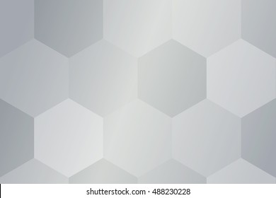 monochrome color hexagon wallpaper. vector illustration. for design